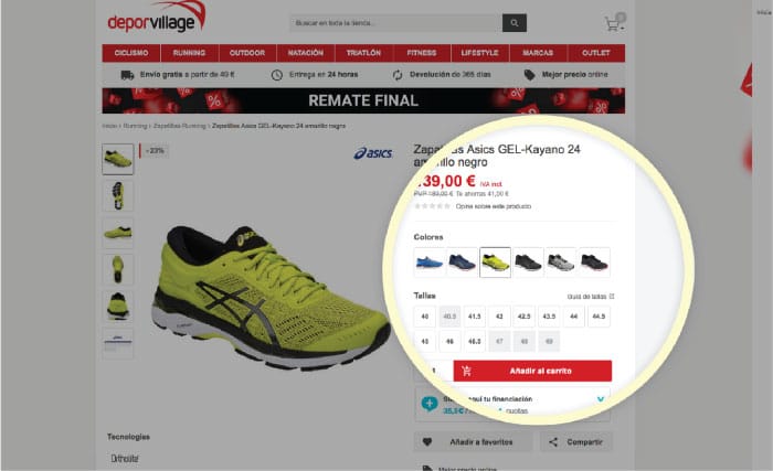 elemen pada website ecommerce
