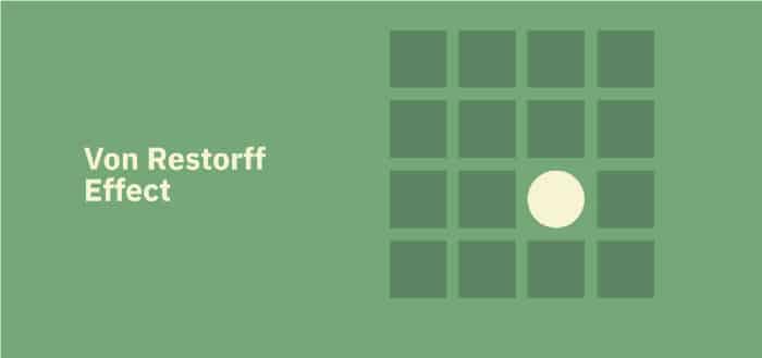 Von Restorff Effect