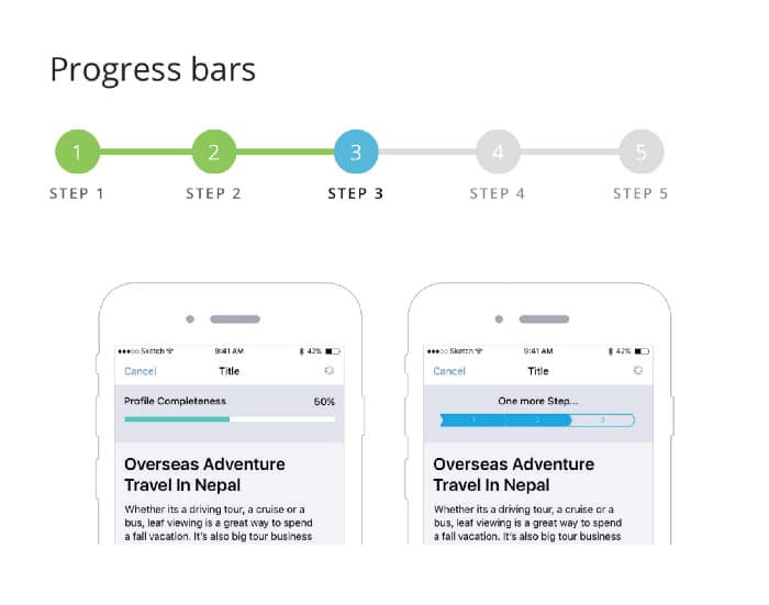 progress bar