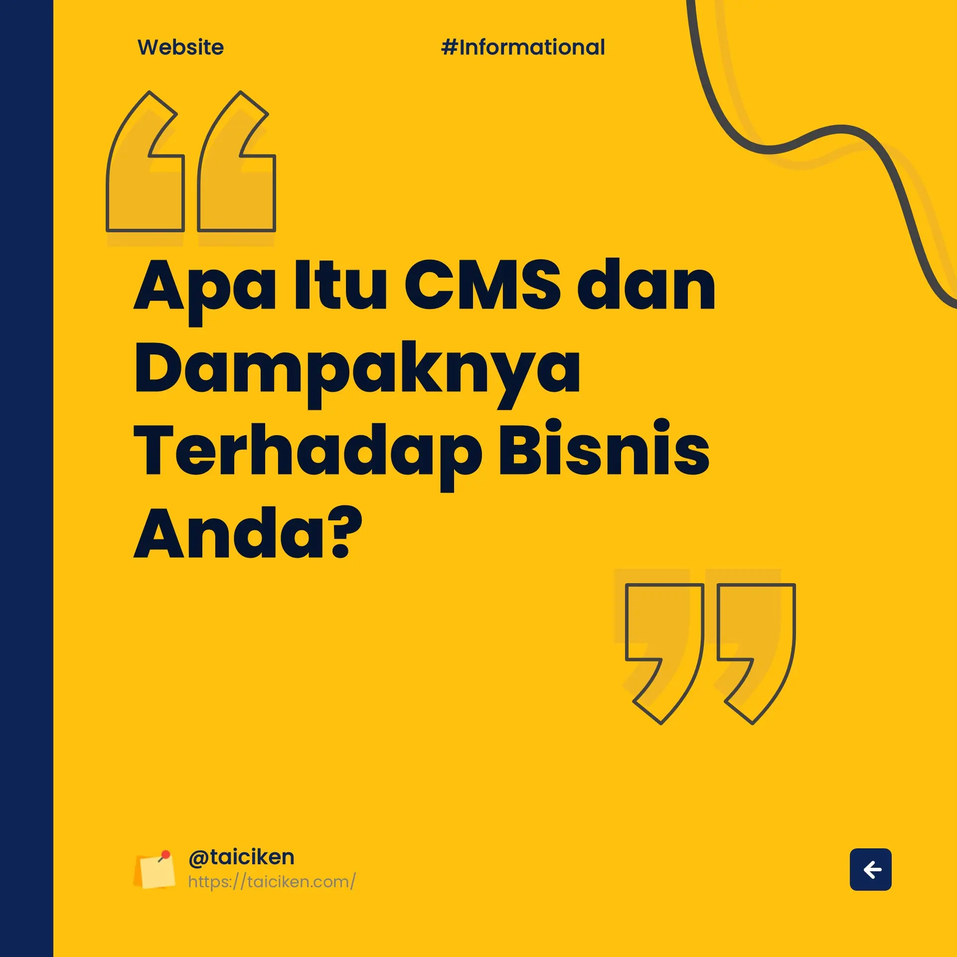 Apa itu CMS dan dampaknya