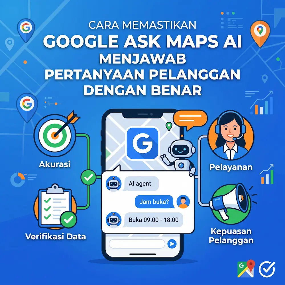 Google Maps AI menjawab pelanggan