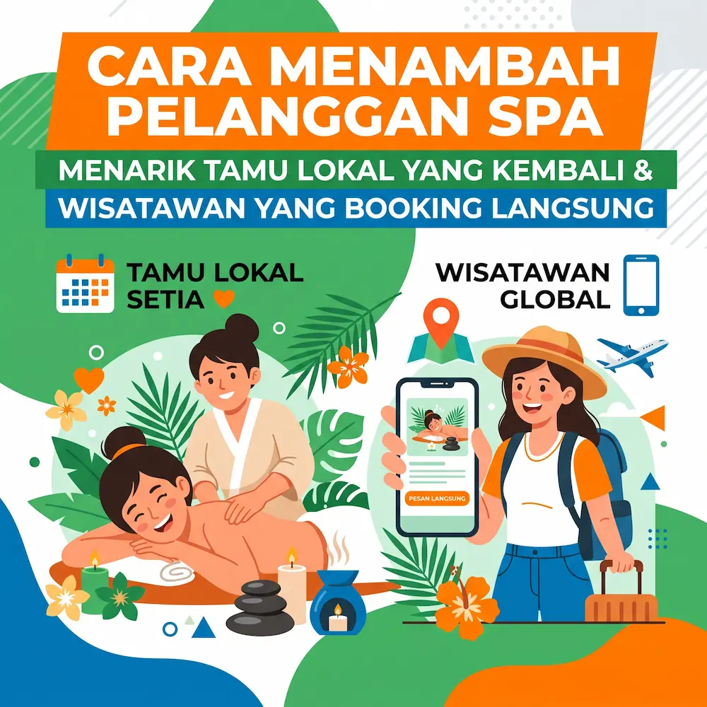 Cara menambah pelanggan spa
