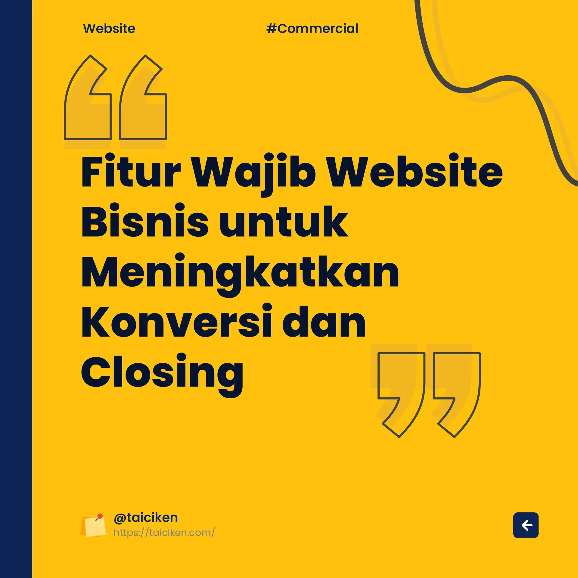 Fitur website bisnis tingkatkan konversi