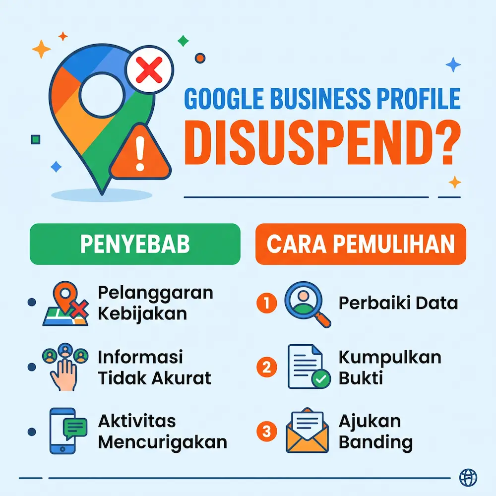 Profil Bisnis Google Ditangguhkan