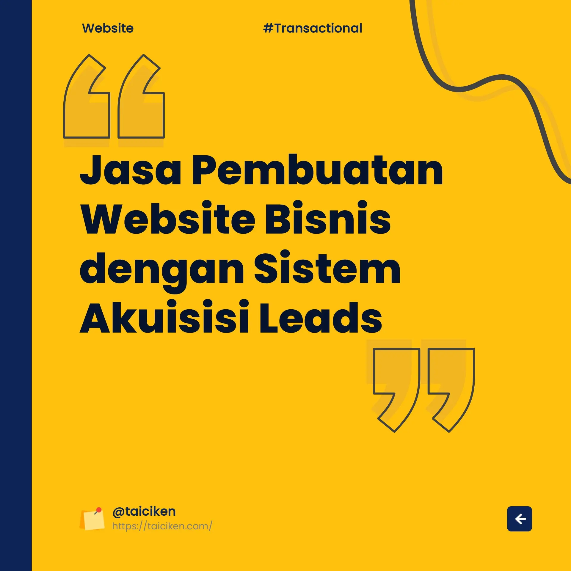 Jasa pembuatan website bisnis leads