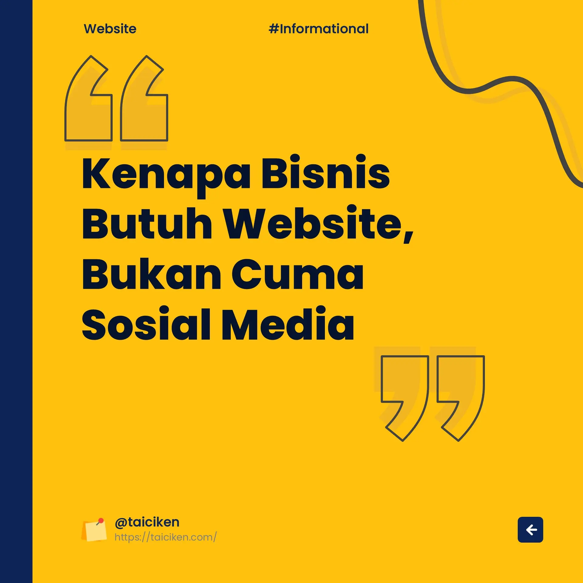 Mengapa bisnis butuh website