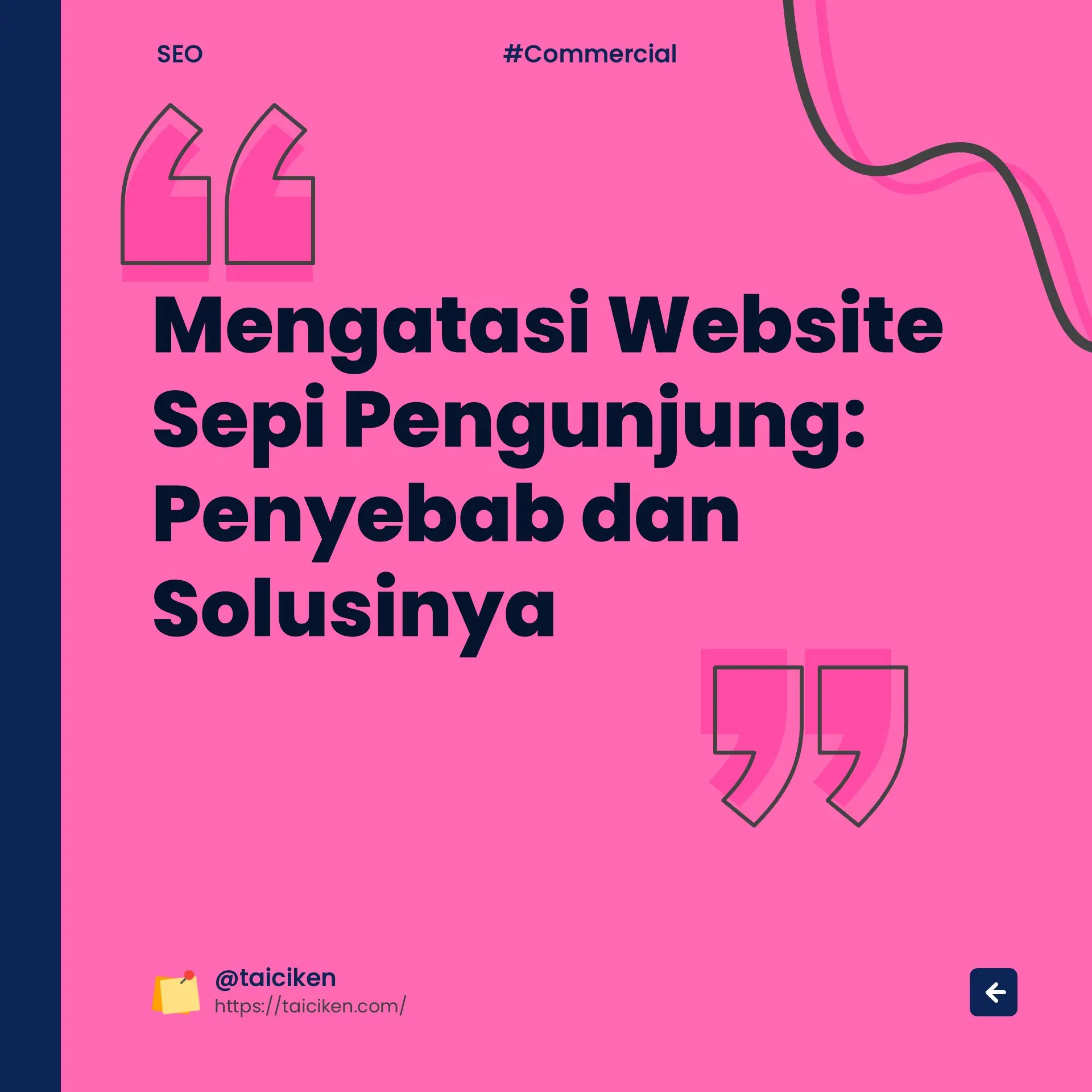 Mengatasi website sepi pengunjung