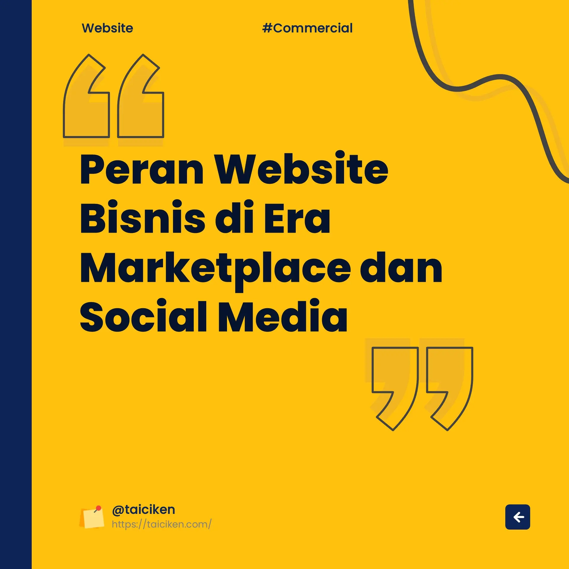 Peran website bisnis media