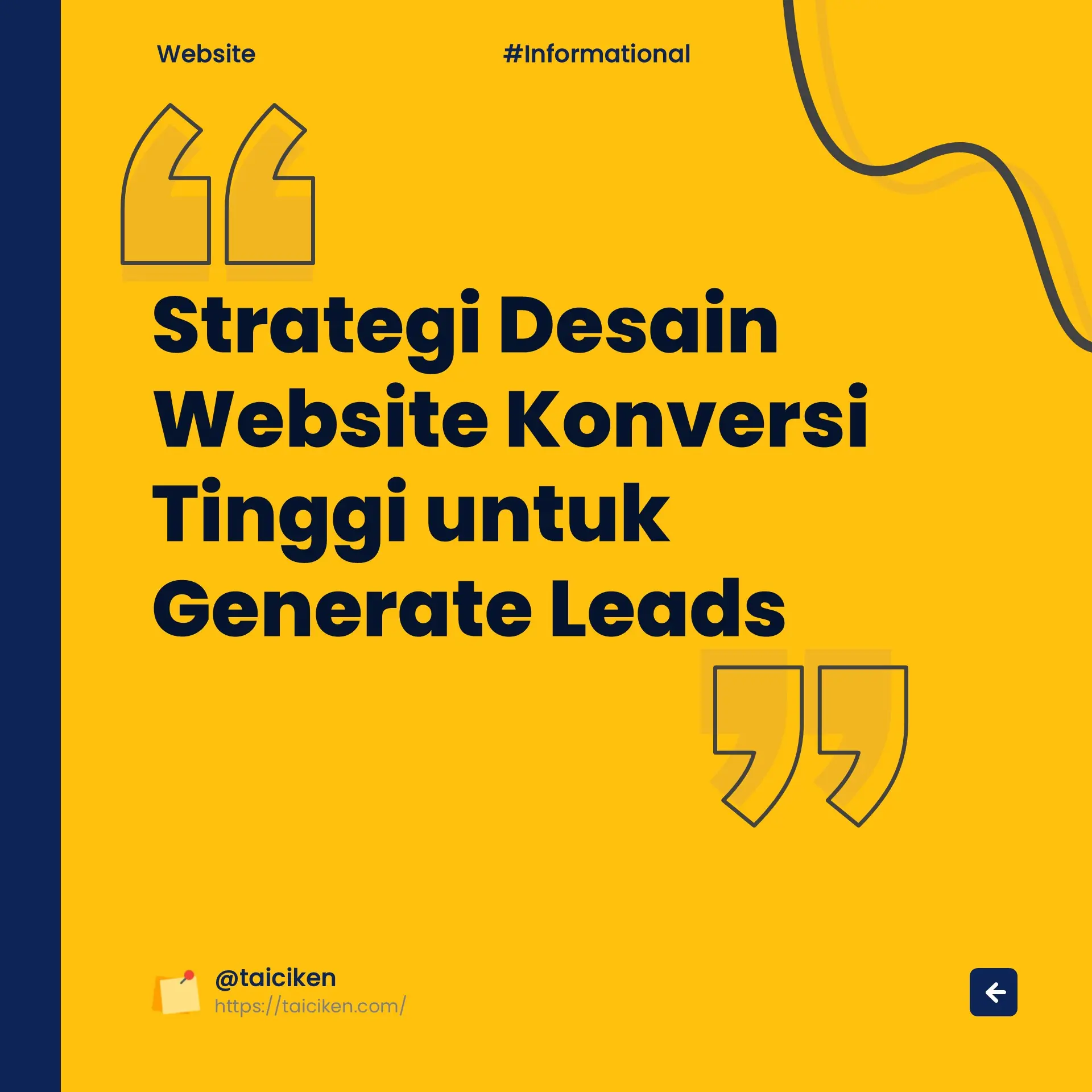 Strategi desain website konversi tinggi