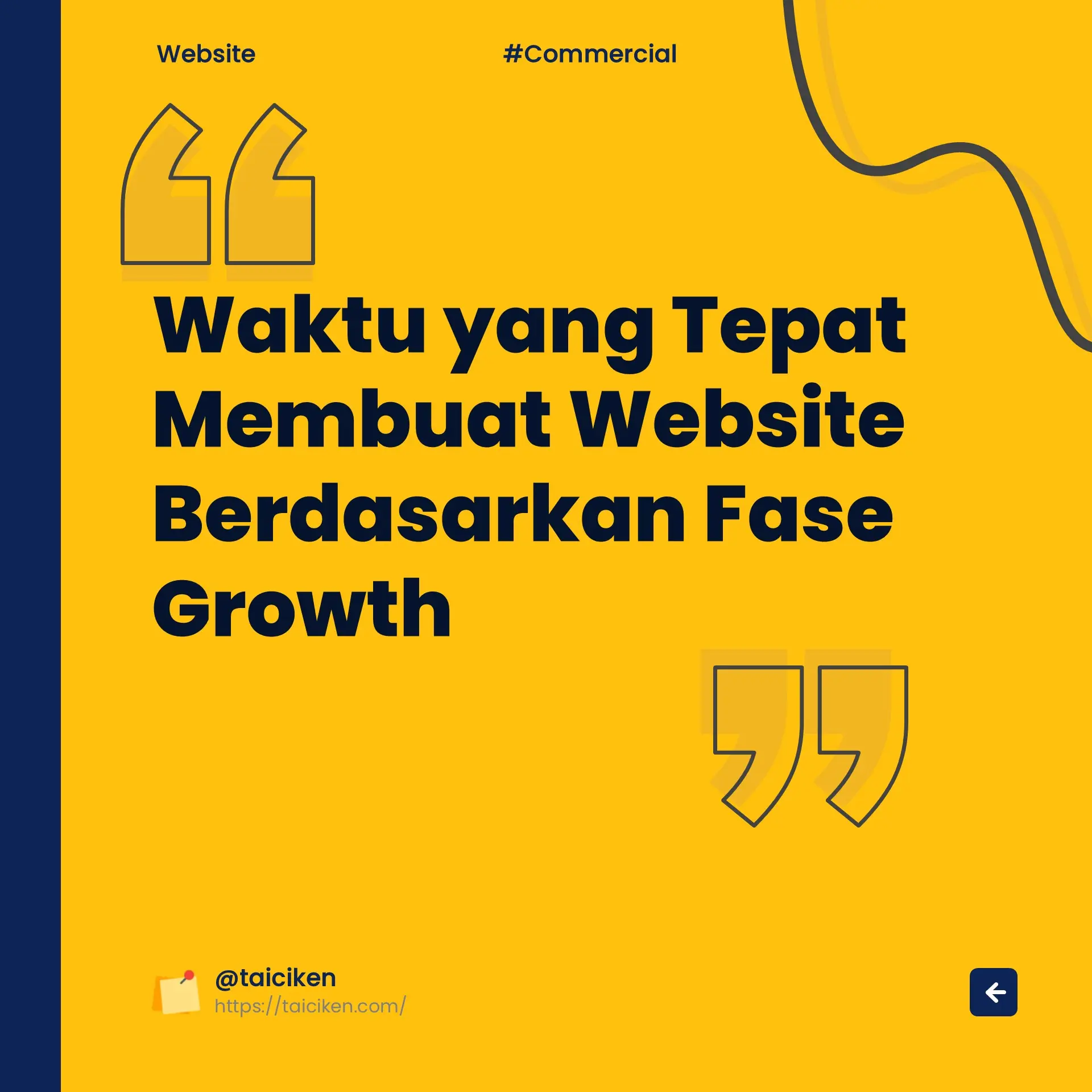 Waktu tepat buat website growth