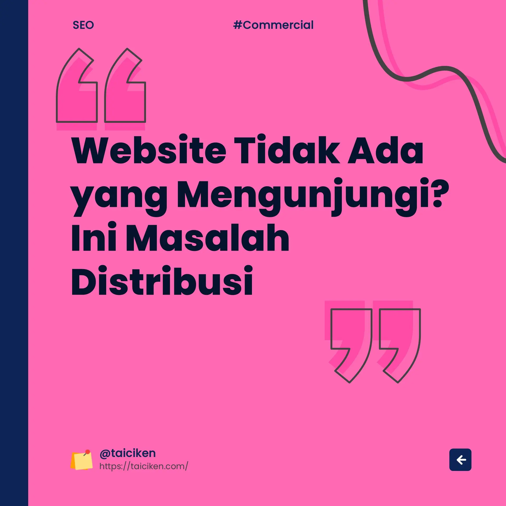 Website Tidak Ada Pengunjung adalah Masalah Distribusi