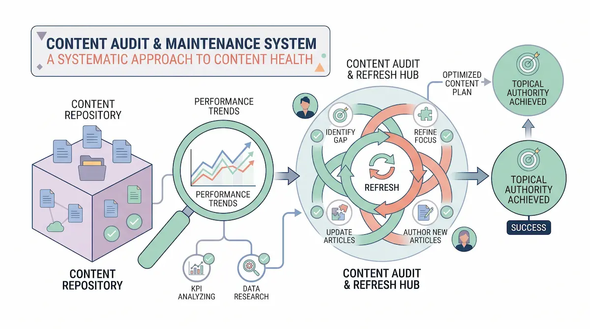 Diagram content audit process