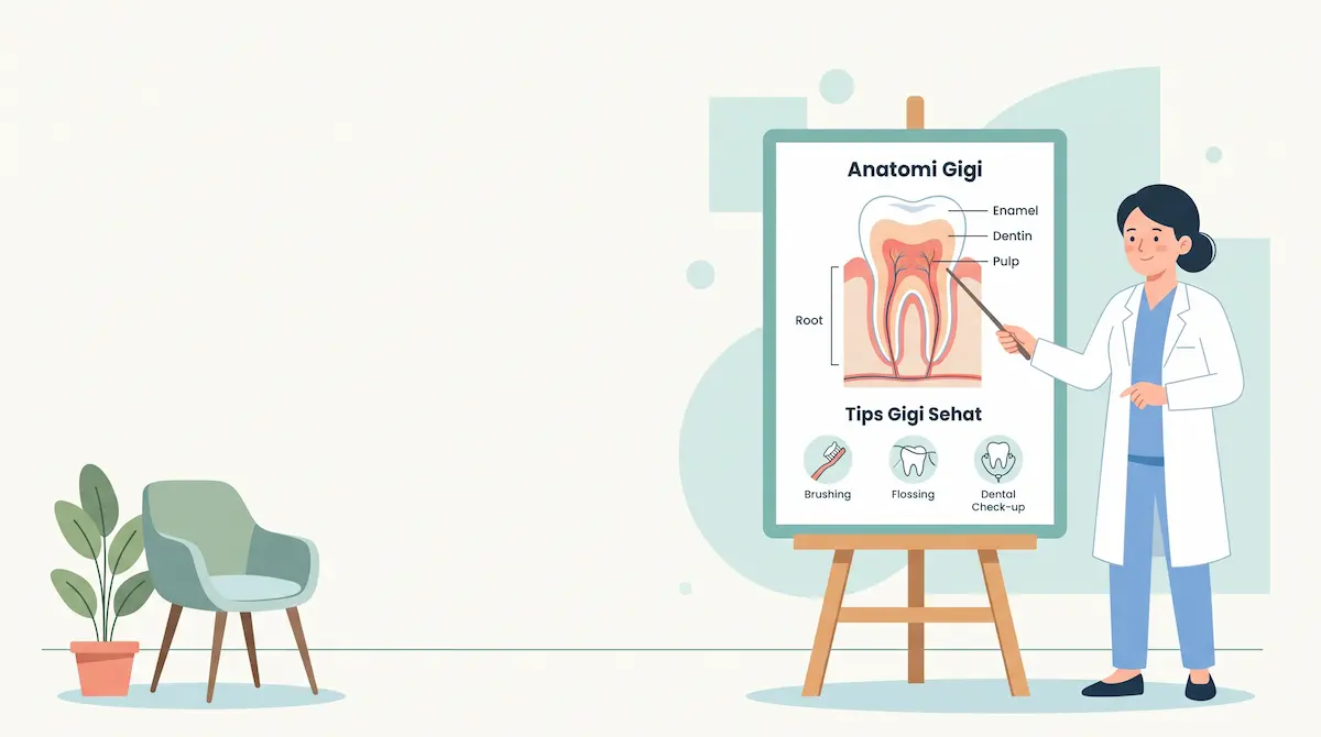 Dokter jelaskan anatomi gigi