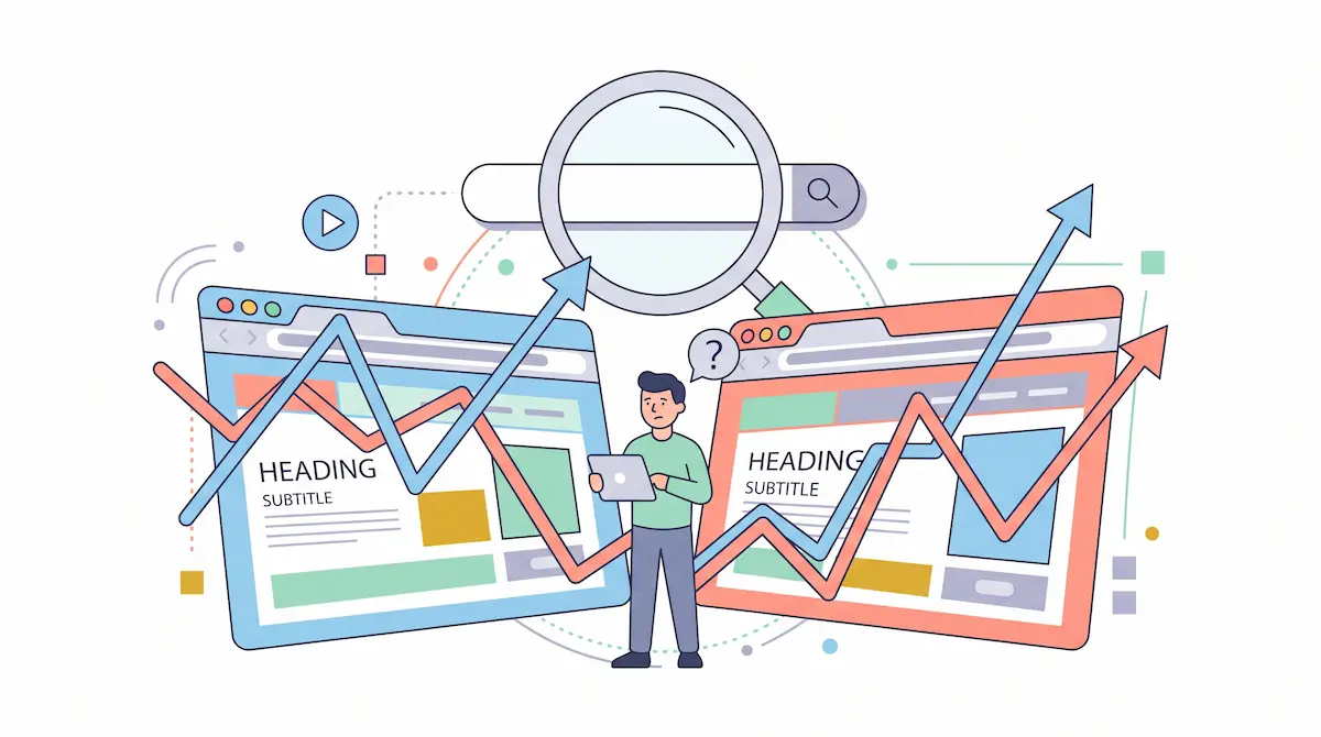 Analisis data situs web dengan grafik