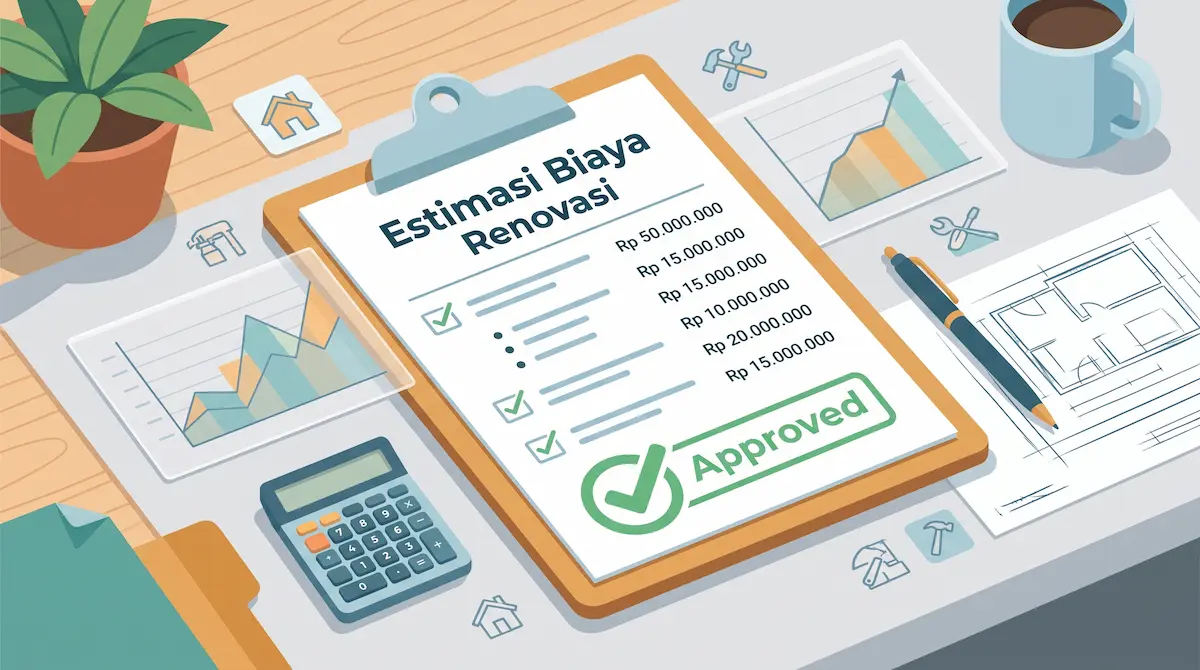 Estimasi biaya renovasi disetujui