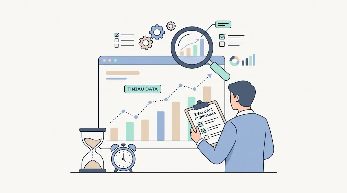 Analisis kinerja dan data.