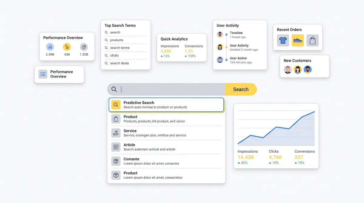 Analitik data performa pencarian produk