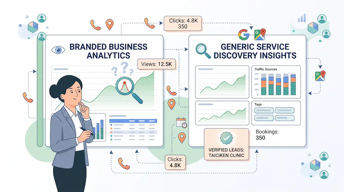 Analisis bisnis dan wawasan pencarian