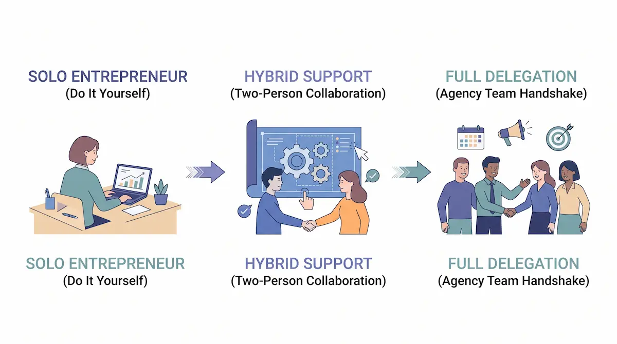 Model bisnis tiga tahap