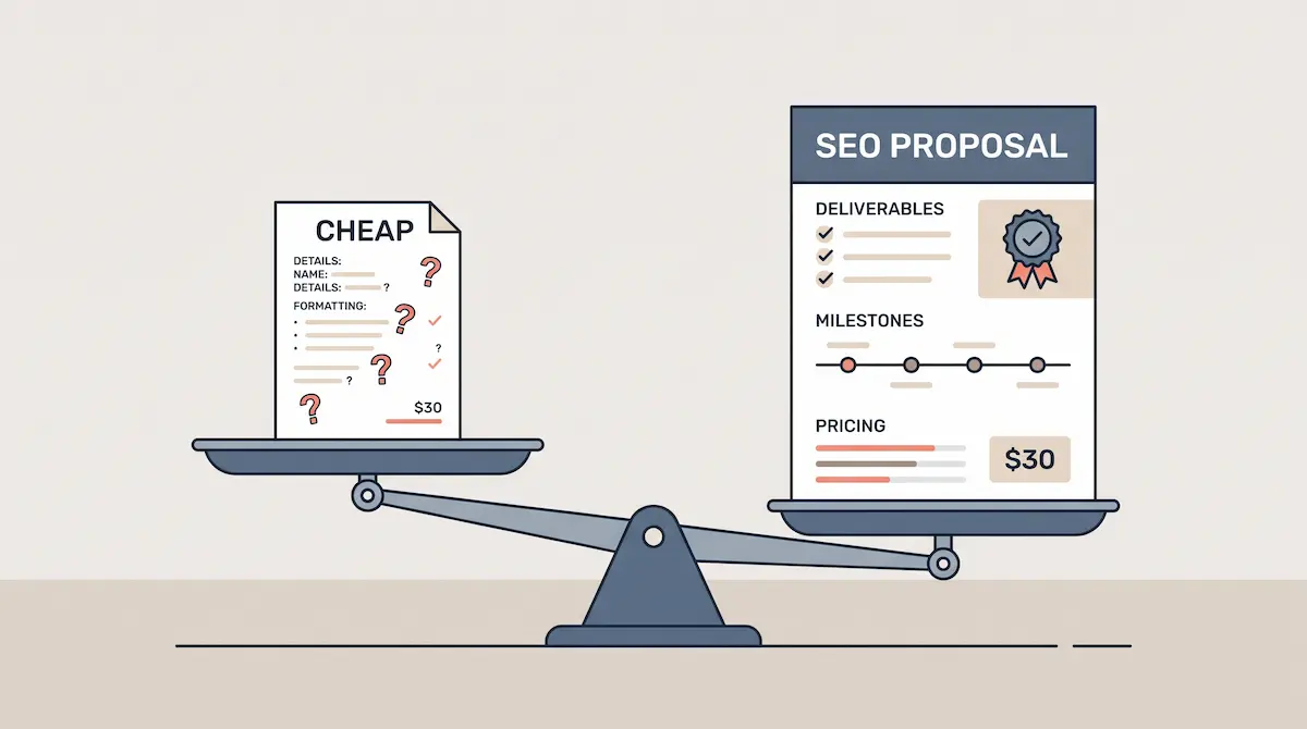 Proposal worth vs. murah