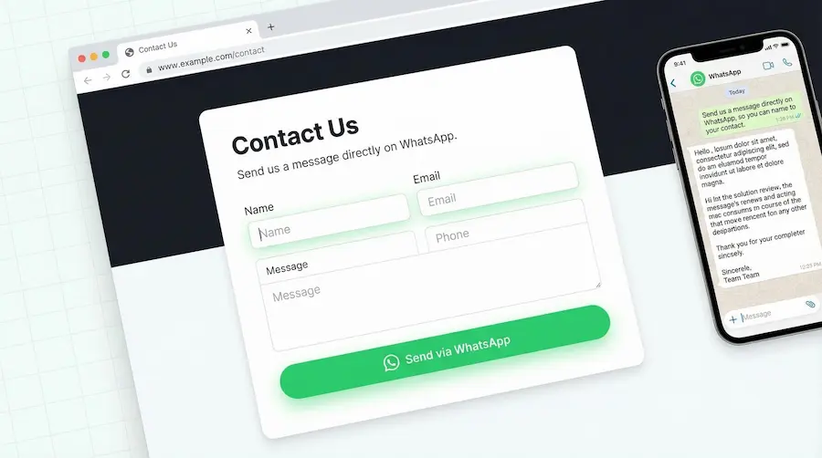 Customer Acquisition: Cara Membangun Mesin Akuisisi Customer yang Konsisten Formulir kontak WhatsApp web